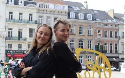 Meet our new interns: Julianna Areva and Linda Lindström!