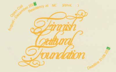 Residency: Finnish Cultural Foundation x MORPHO 2027